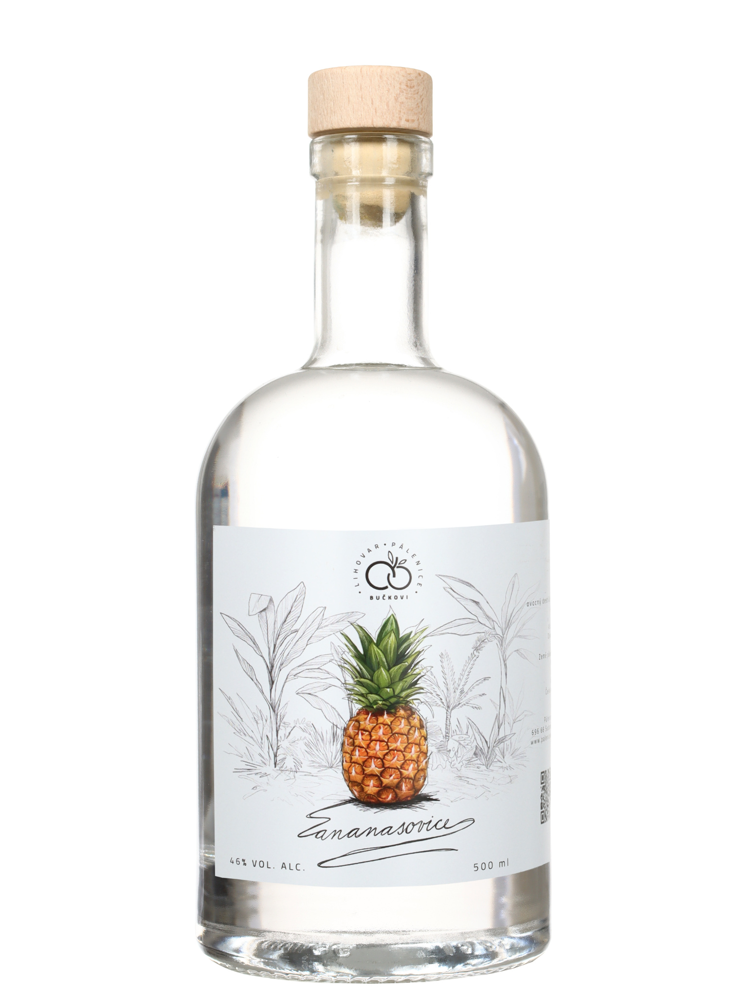 Pálenice Bučkovi Bučkova Ananasovice 46% 0,5l – foto produktu