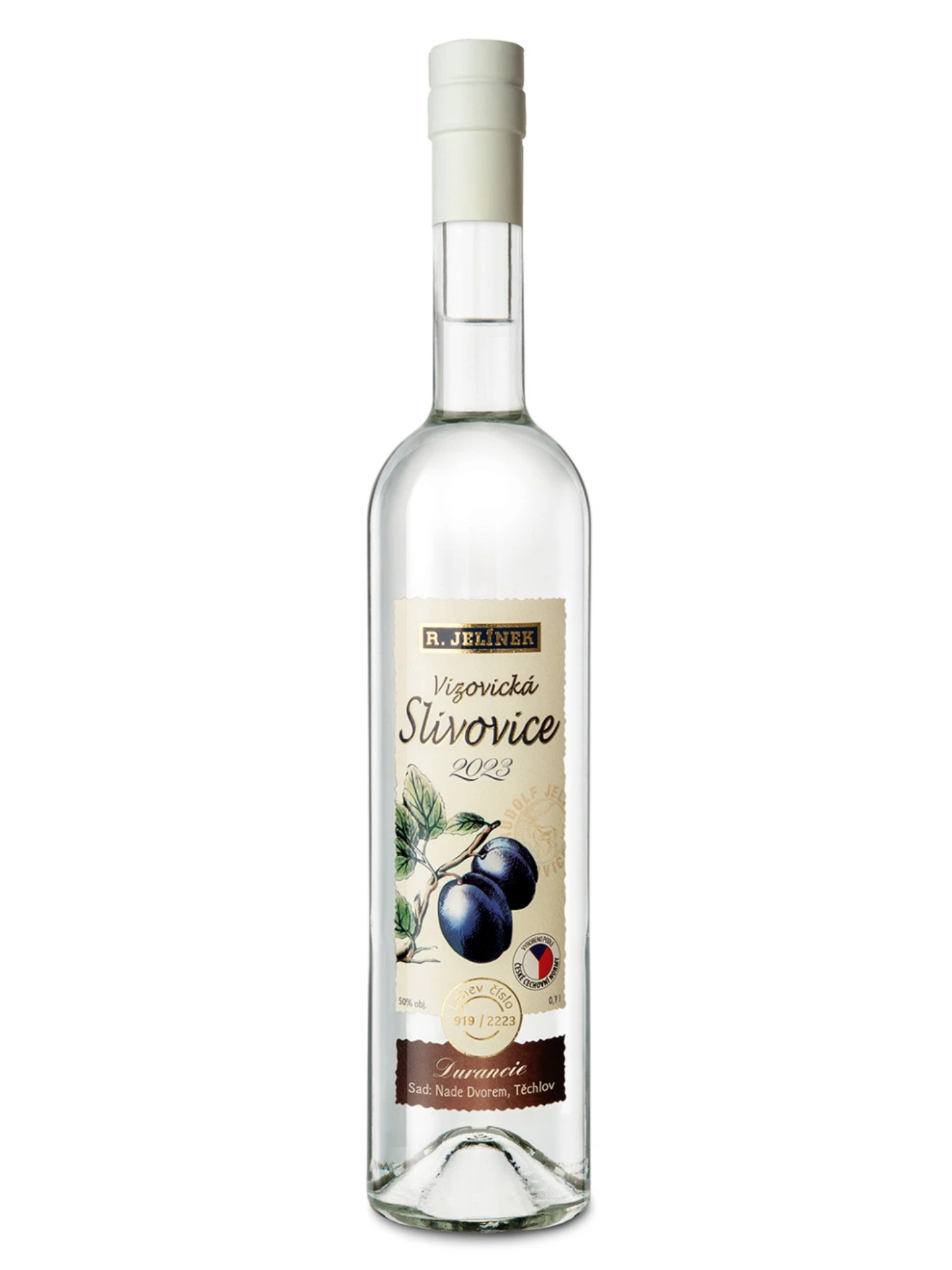 Vizovická slivovice 2023 Durancie 50% 0,7l