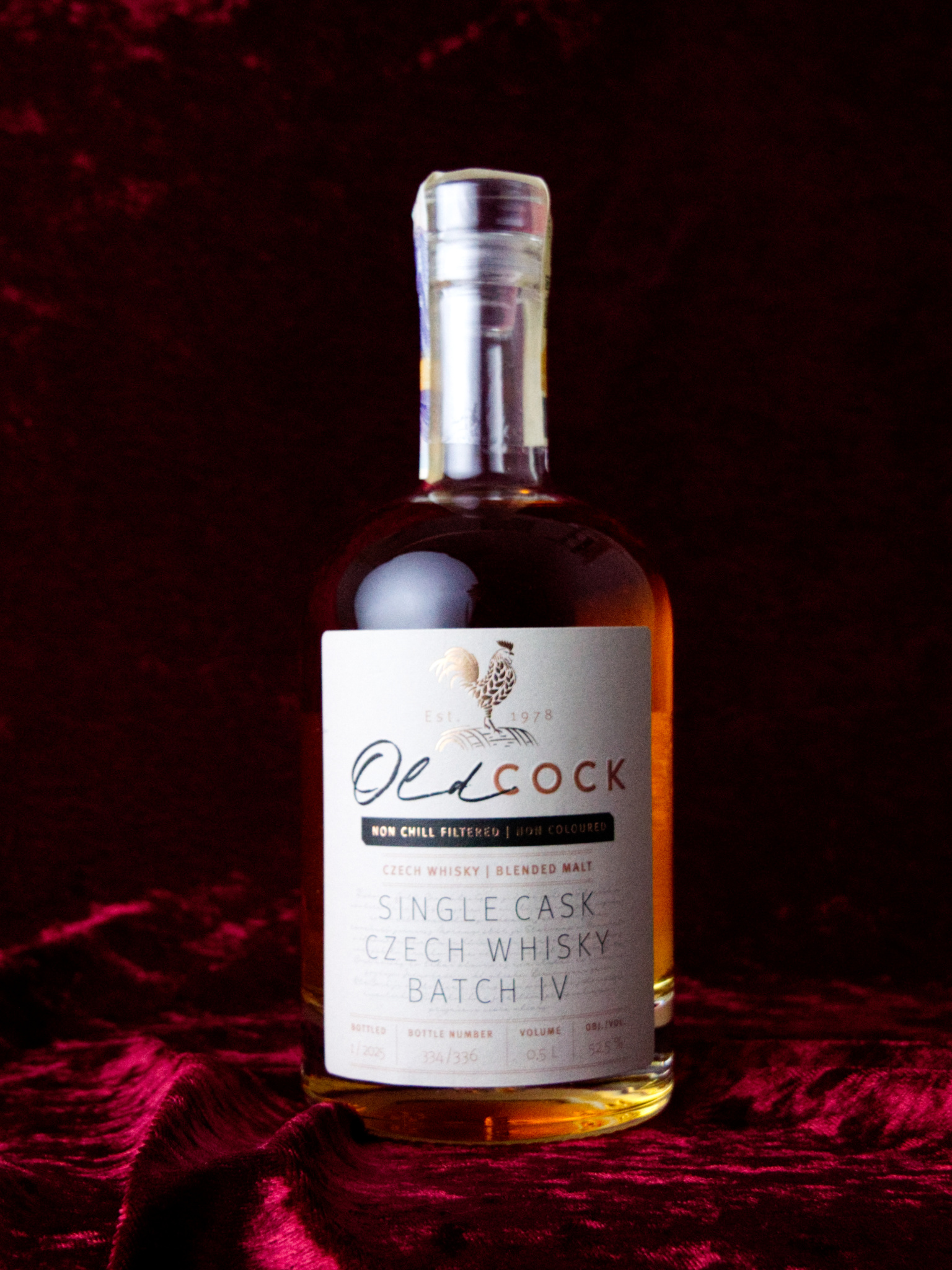 GOLDCOCK Whisky OldCOCK Batch IV 52,5% 0,5l