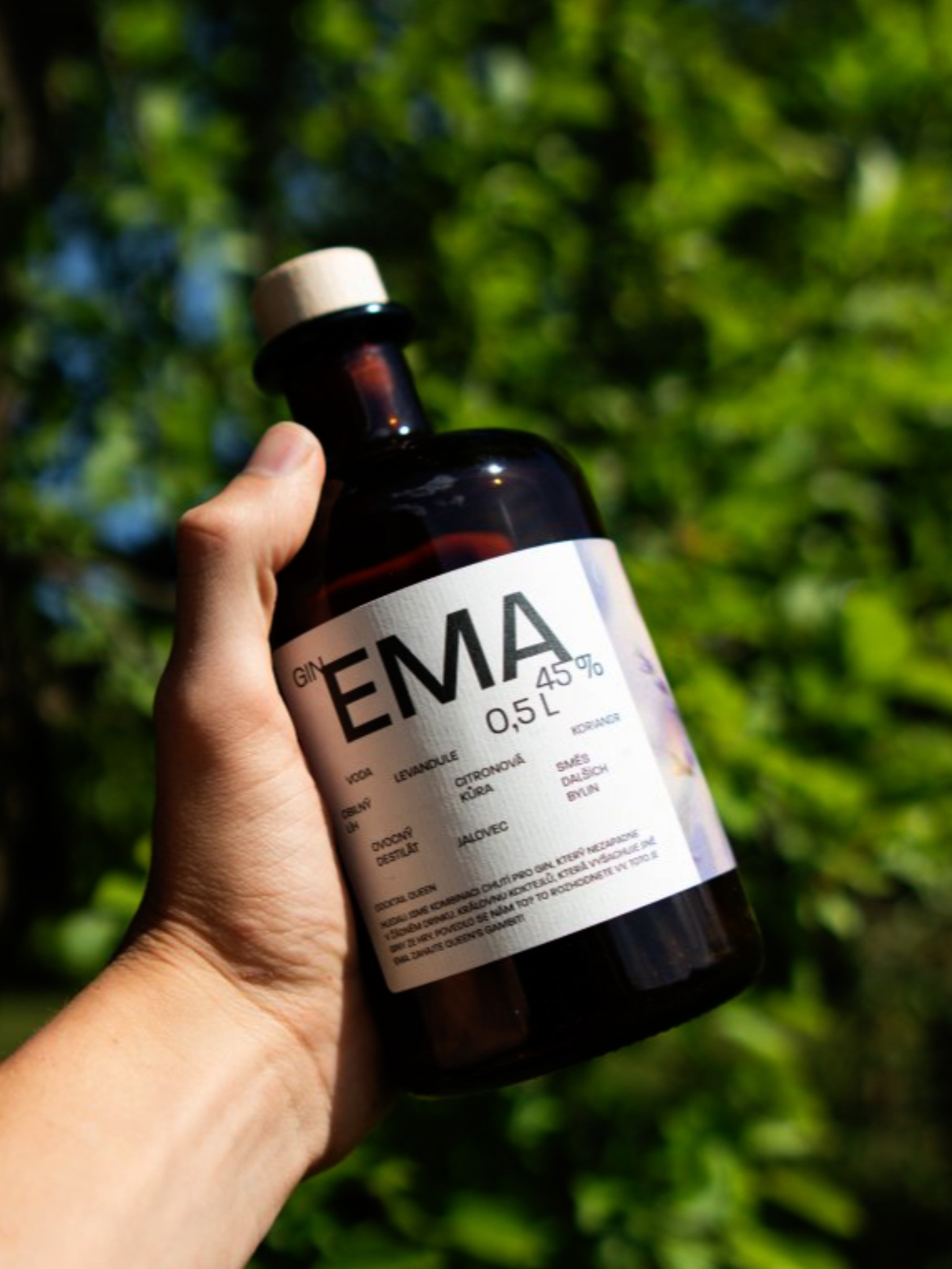 Šafránka Distillery Šafránka EMA Gin 45% 0,5l