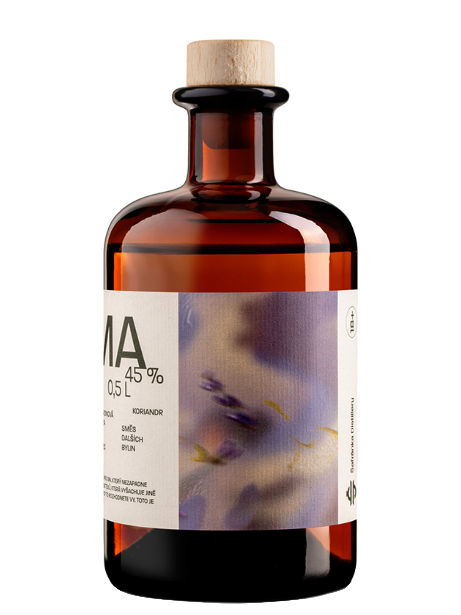 Šafránka Distillery Šafránka EMA Gin 45% 0,5l