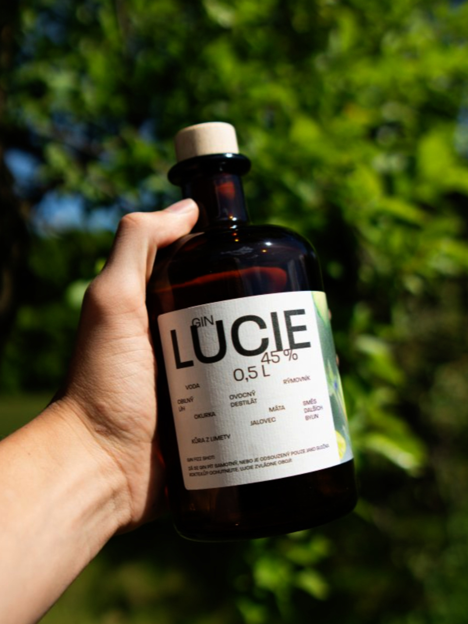 Šafránka Distillery Šafránka LUCIE Gin 45% 0,5l