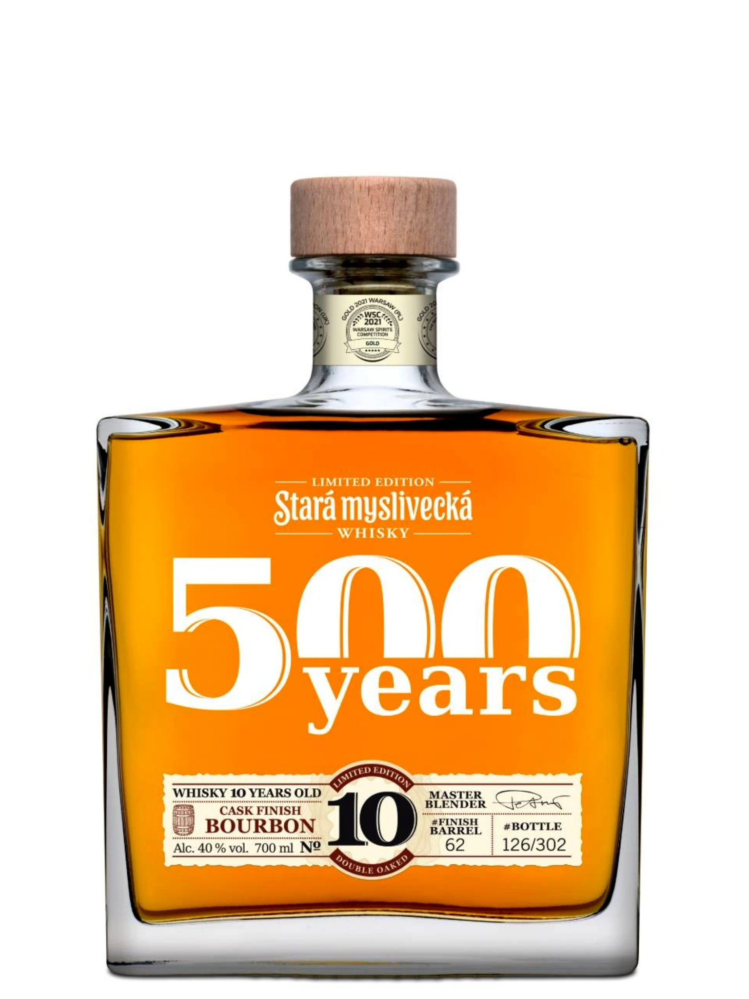 Stará Myslivecká 10yo Bourbon 40% 0,7l