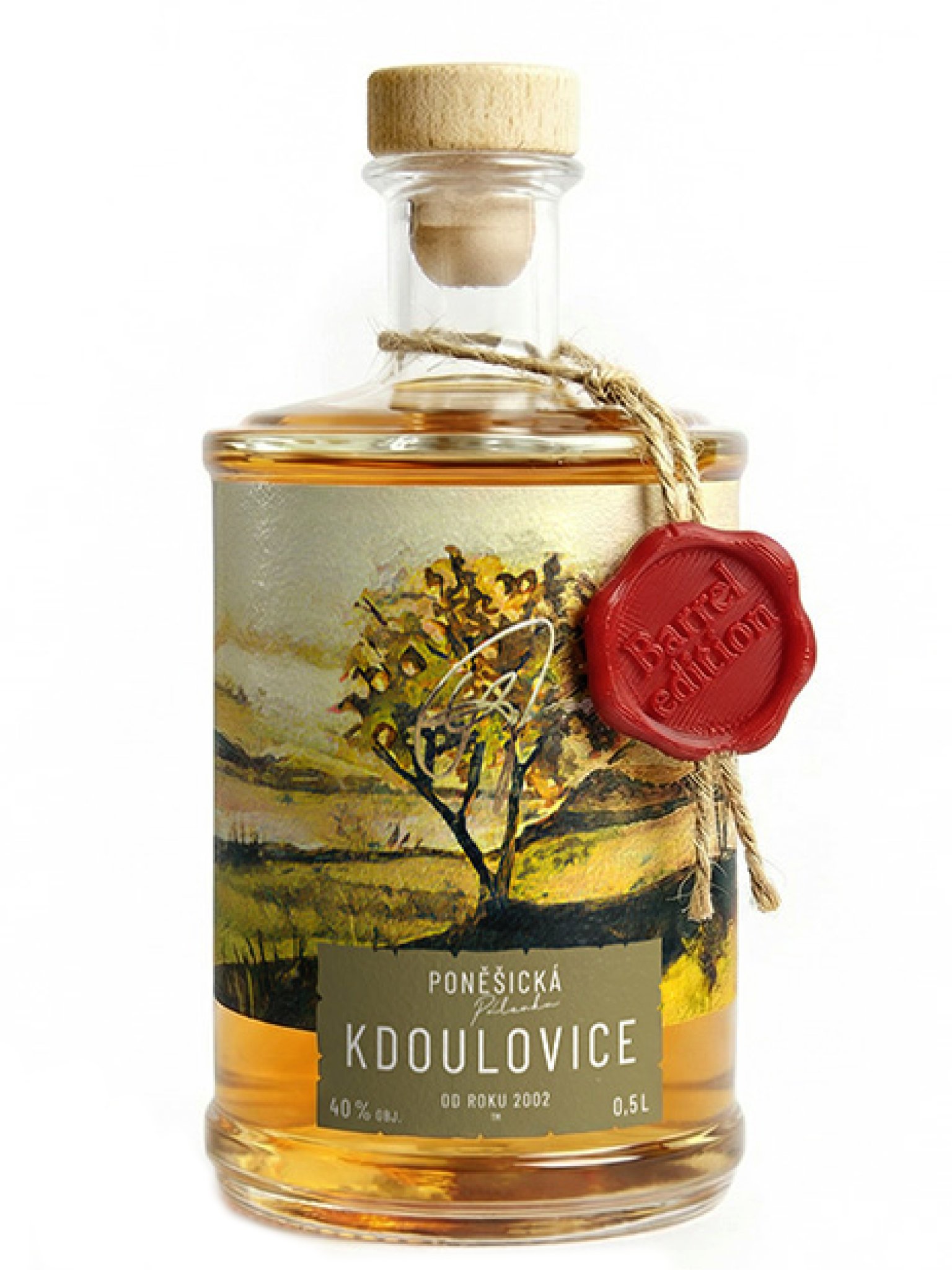 Lihovar Poněšice Poněšická Kdoulovice Barrel Edition 40% 0,5l