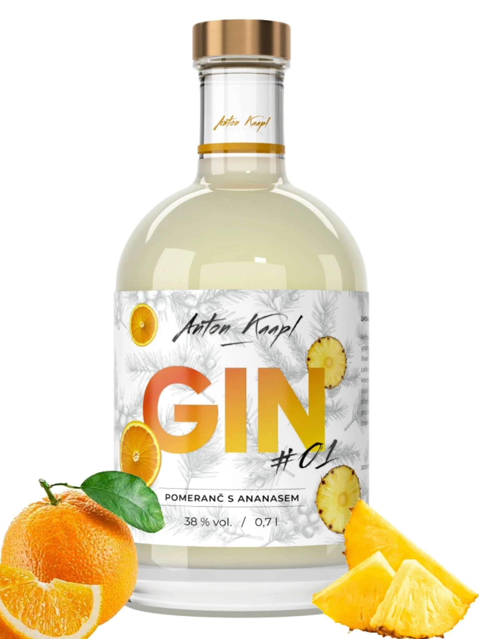Anton Kaapl GIN #1 38% 0,7l