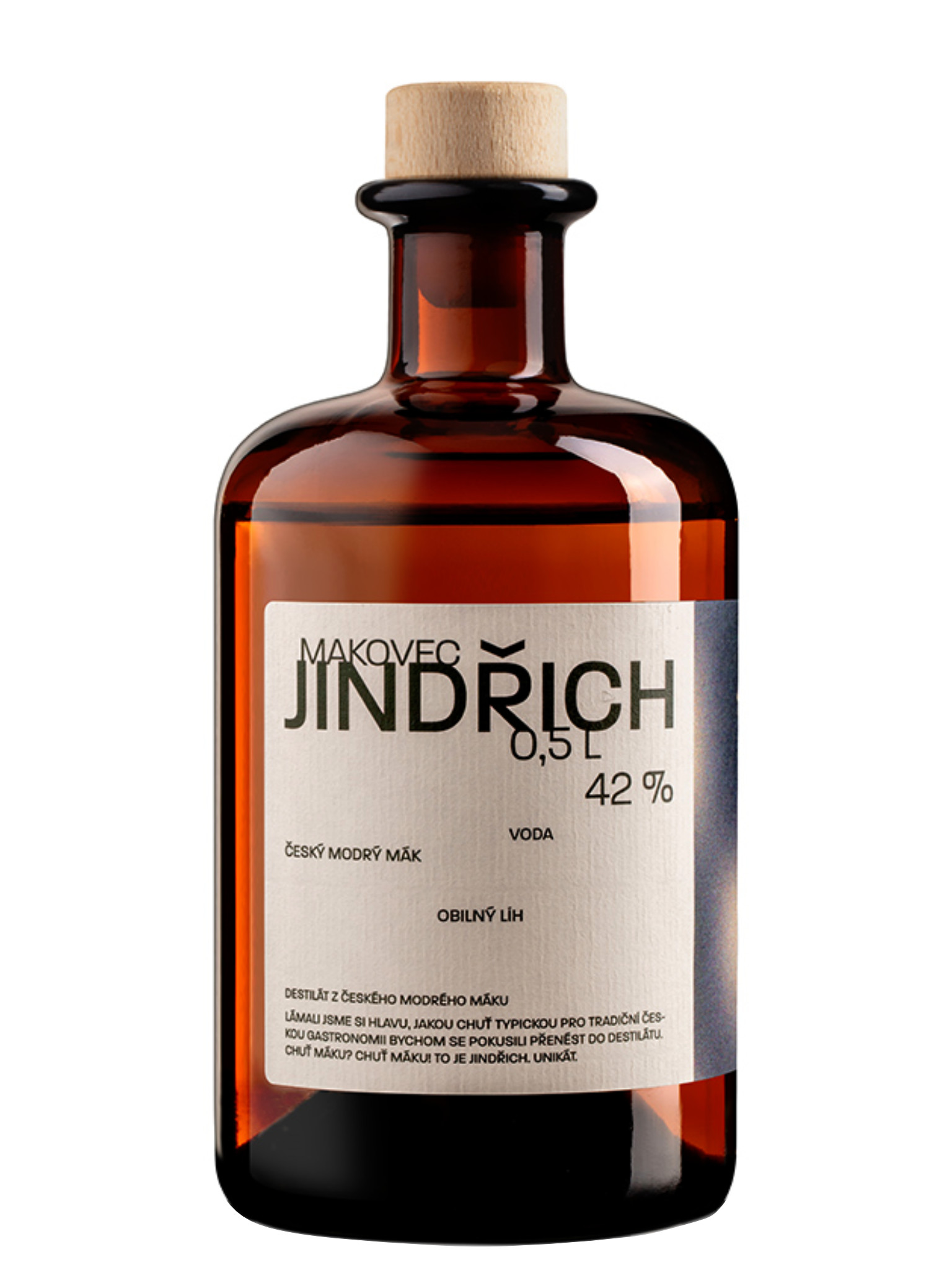 Šafránka Distillery Šafránka JINDŘICH Makovec 42% 0,5l