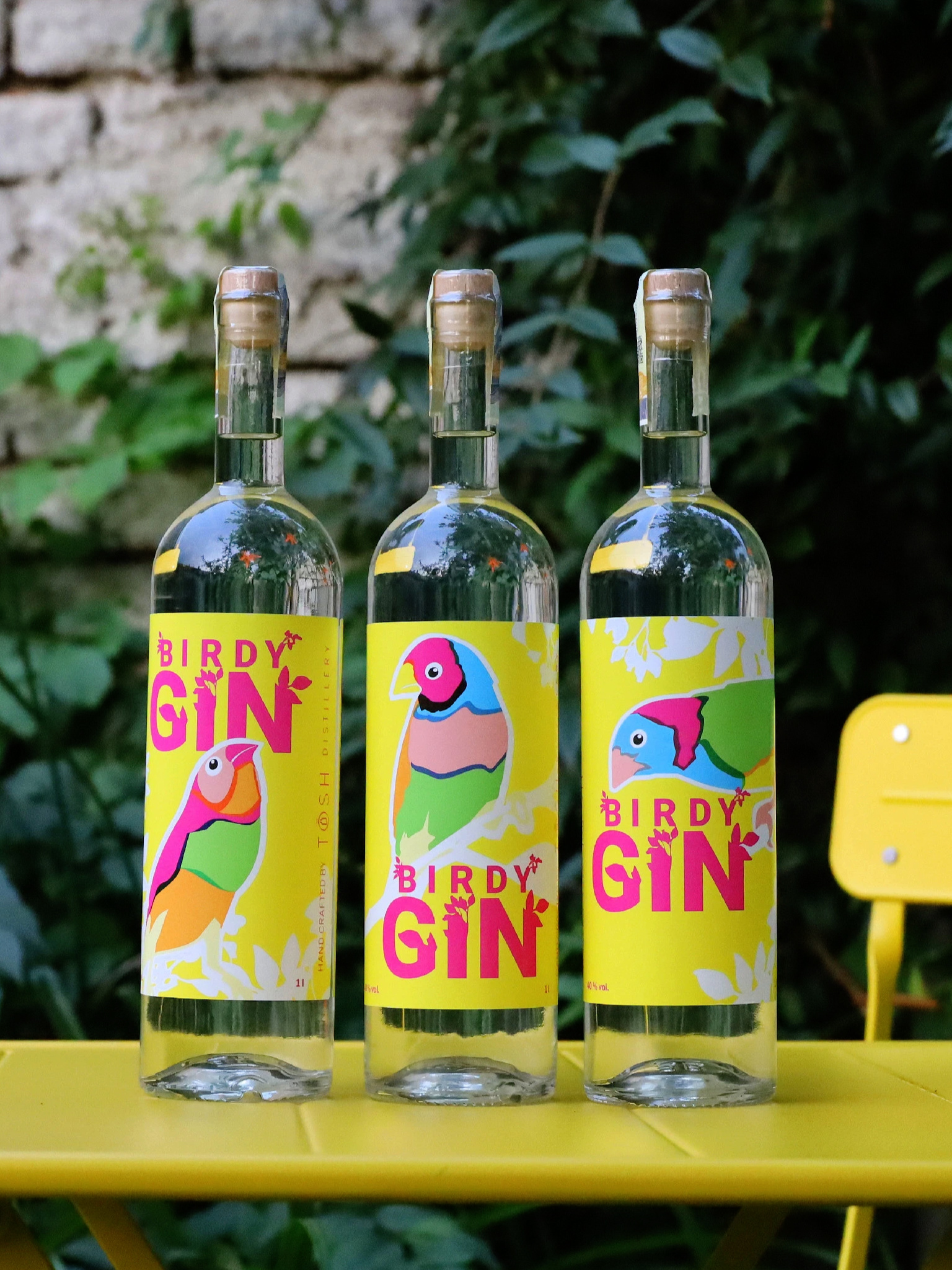 TŌSH Distillery Olomouc Tosh Birdy gin 40% 1l