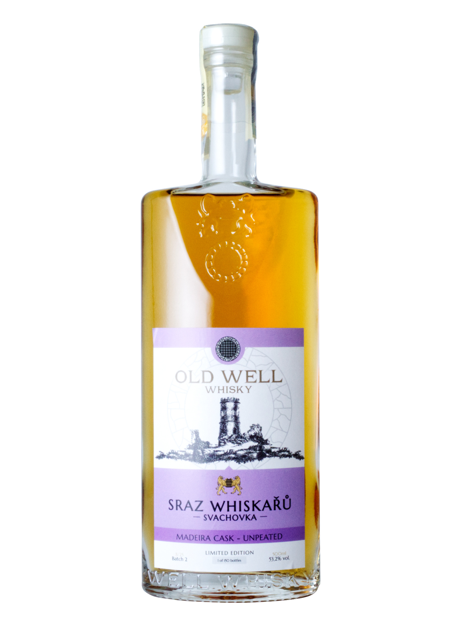 Svach's Old Well whisky Madeira cask (Sraz whiskařů batch #2) 53,2% 0,5l