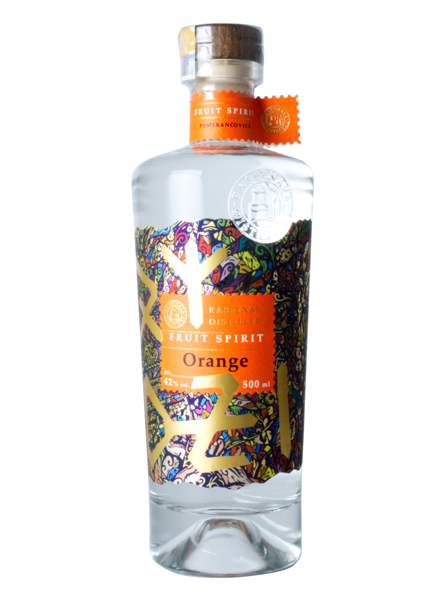 Raspenava distillery Raspenava Pomerančovice 42% 0,5l