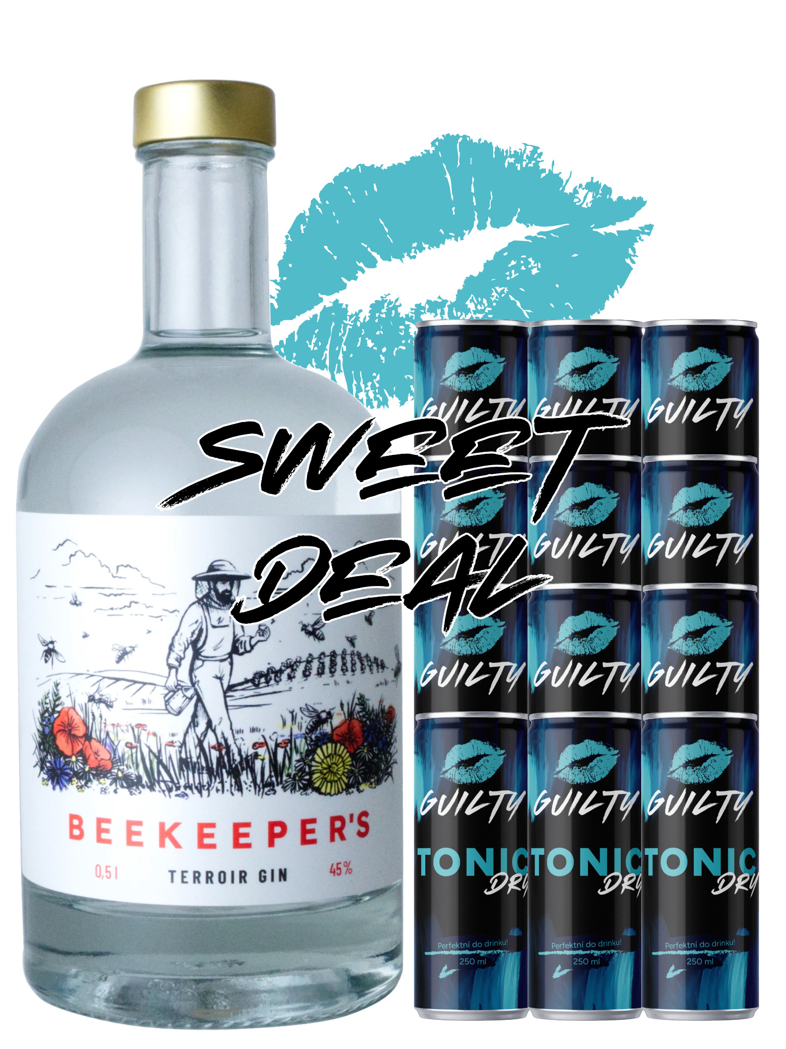 Beekeeper's gin + 12x GUILTY Tonic DRY (obrázek 4)