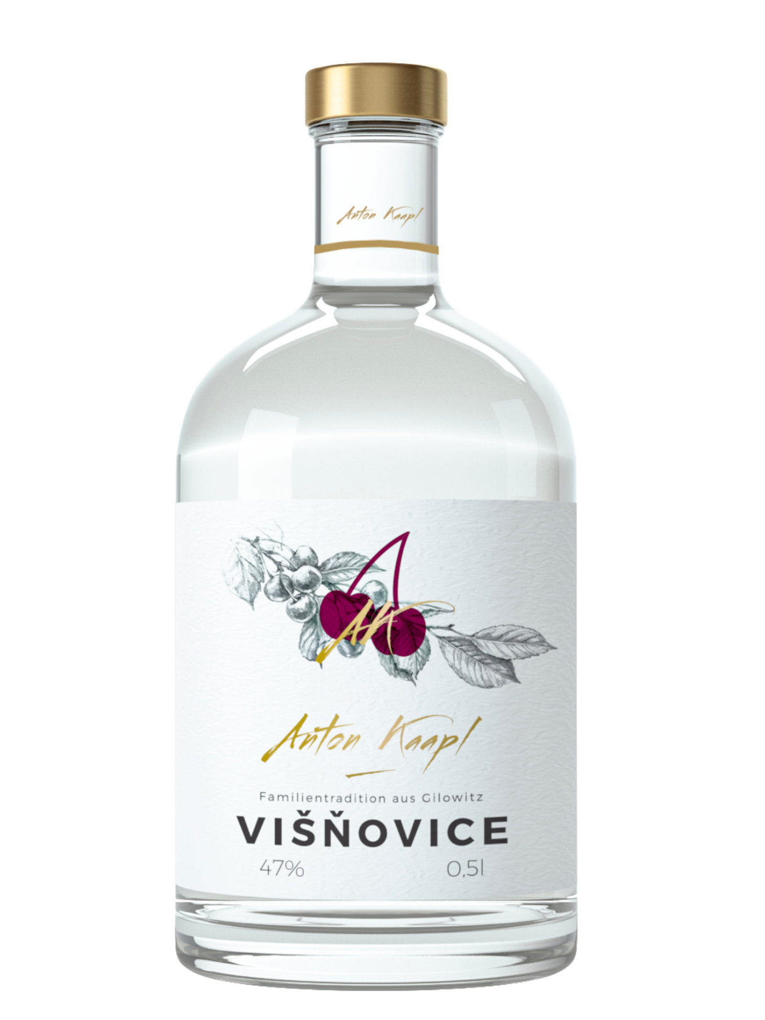 Anton Kaapl Višňovice 47% 0,5l