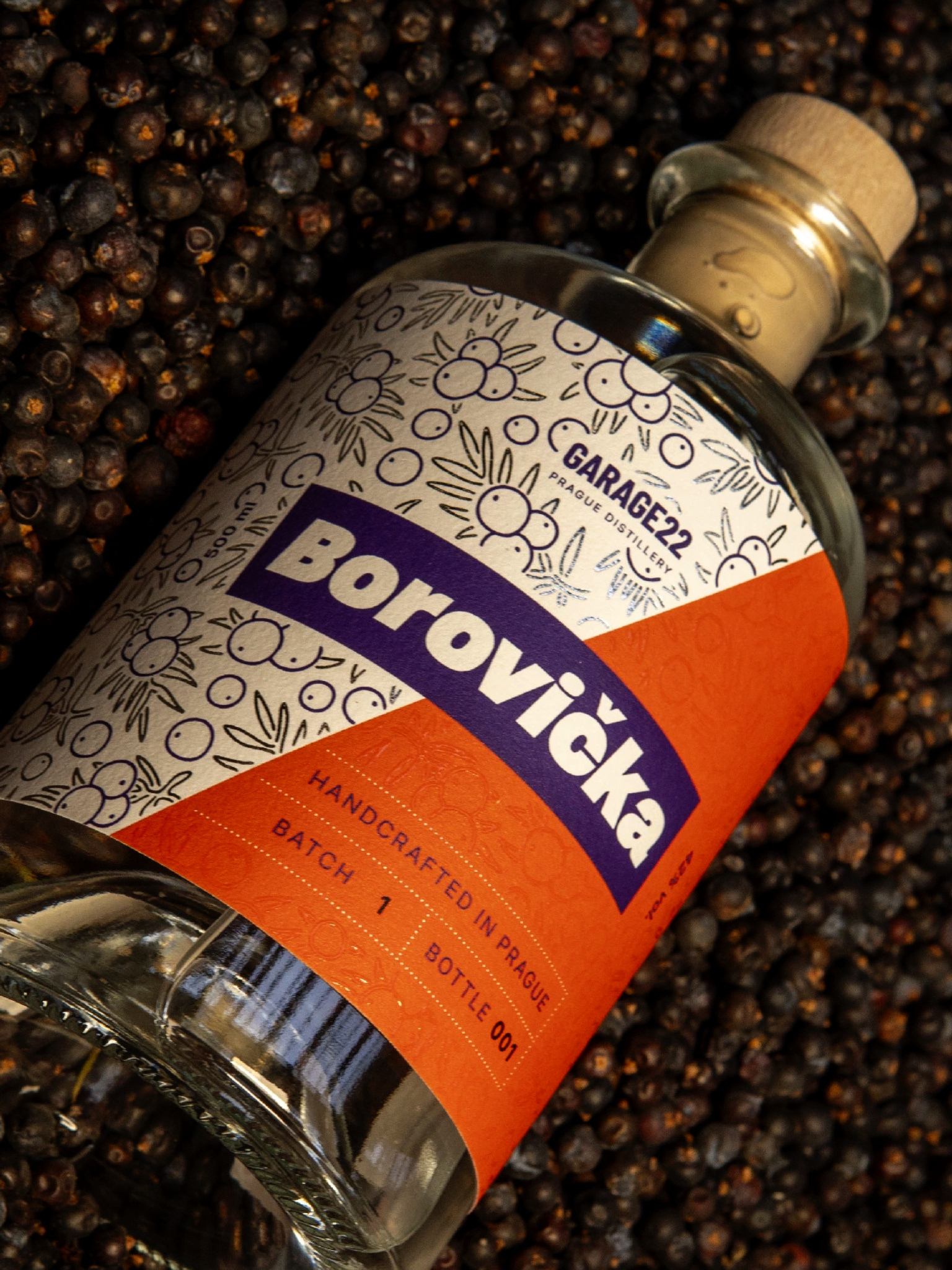 Garage22 Borovička 42% 0,5l