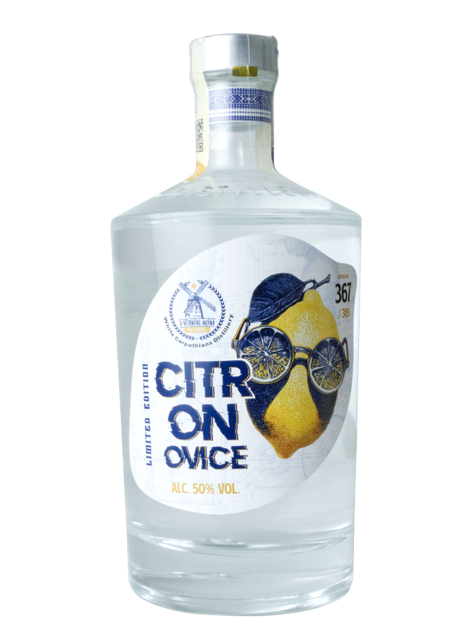 Palírna Kuželov (U větrného mlýna) Horňácká Citronovice 50% 0,5l