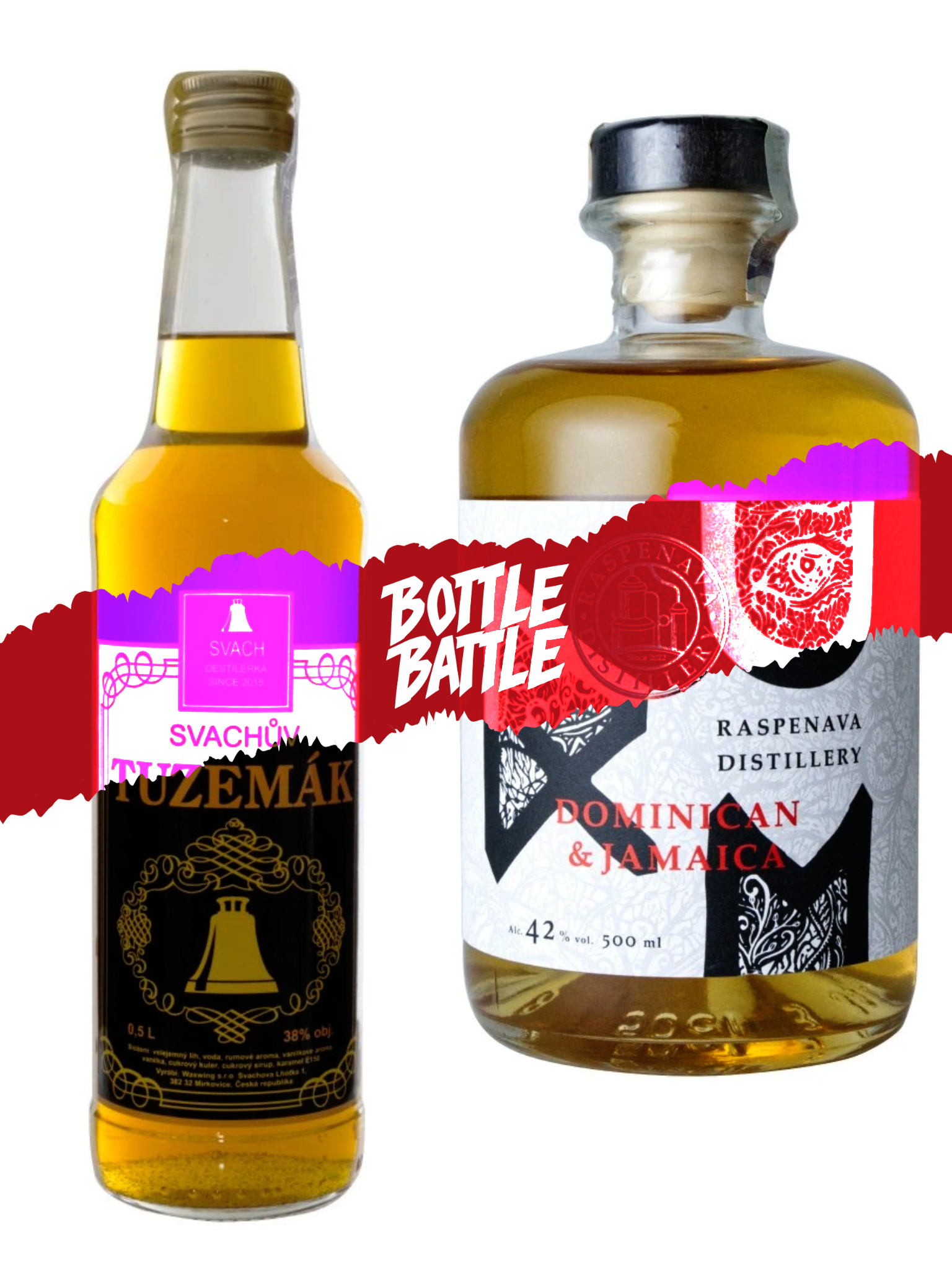 Lihovarek.cz Bottle Battle #7 Rum vs. Tuzemák