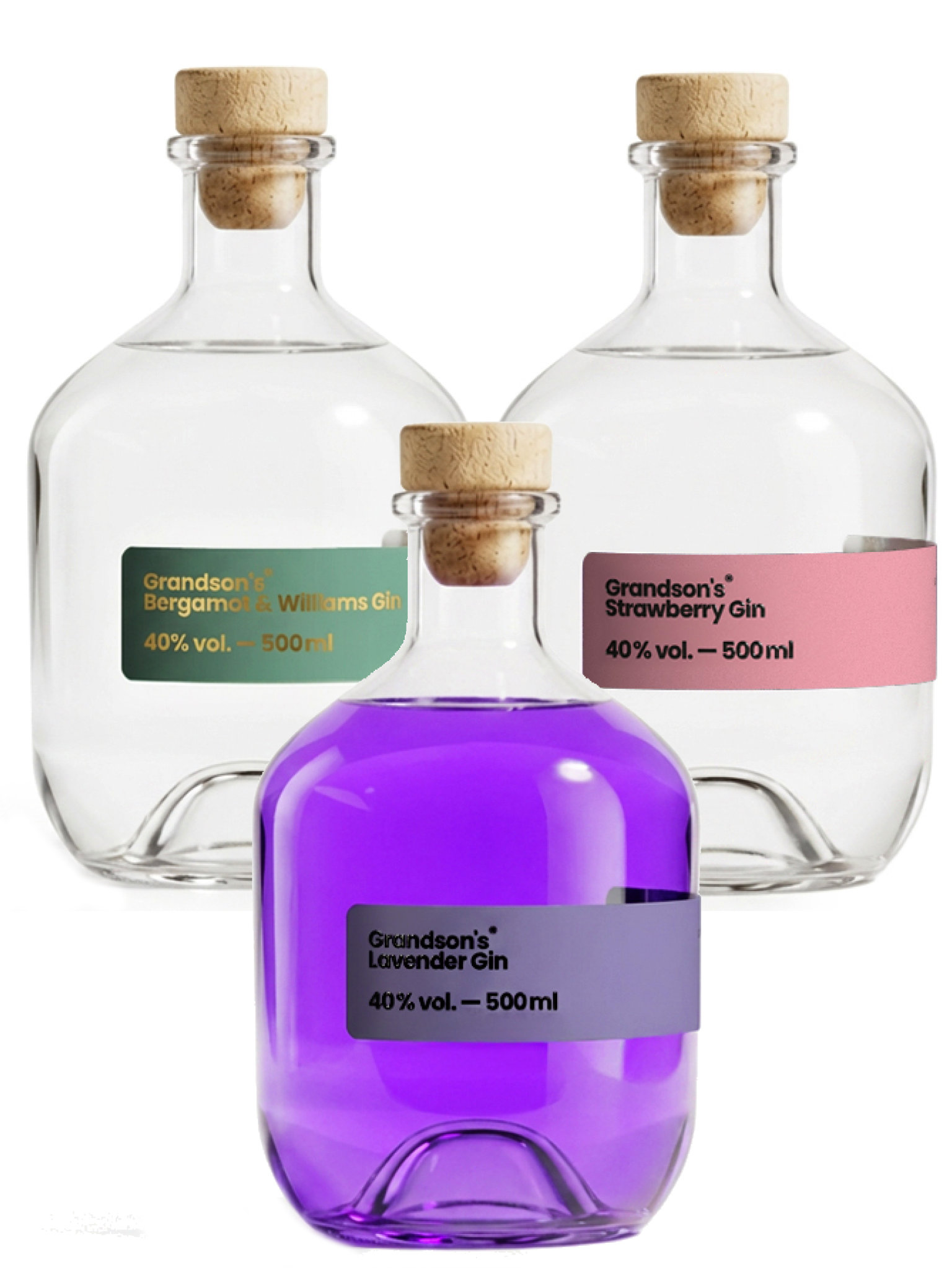 Lihovar Poněšice Poněšický Grandson's ginový trojboj 3x 0,5l