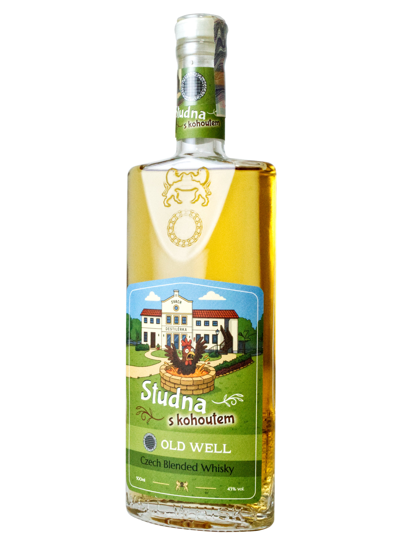 Svach’s Old Well whisky Studna s kohoutem 43% 0,5l