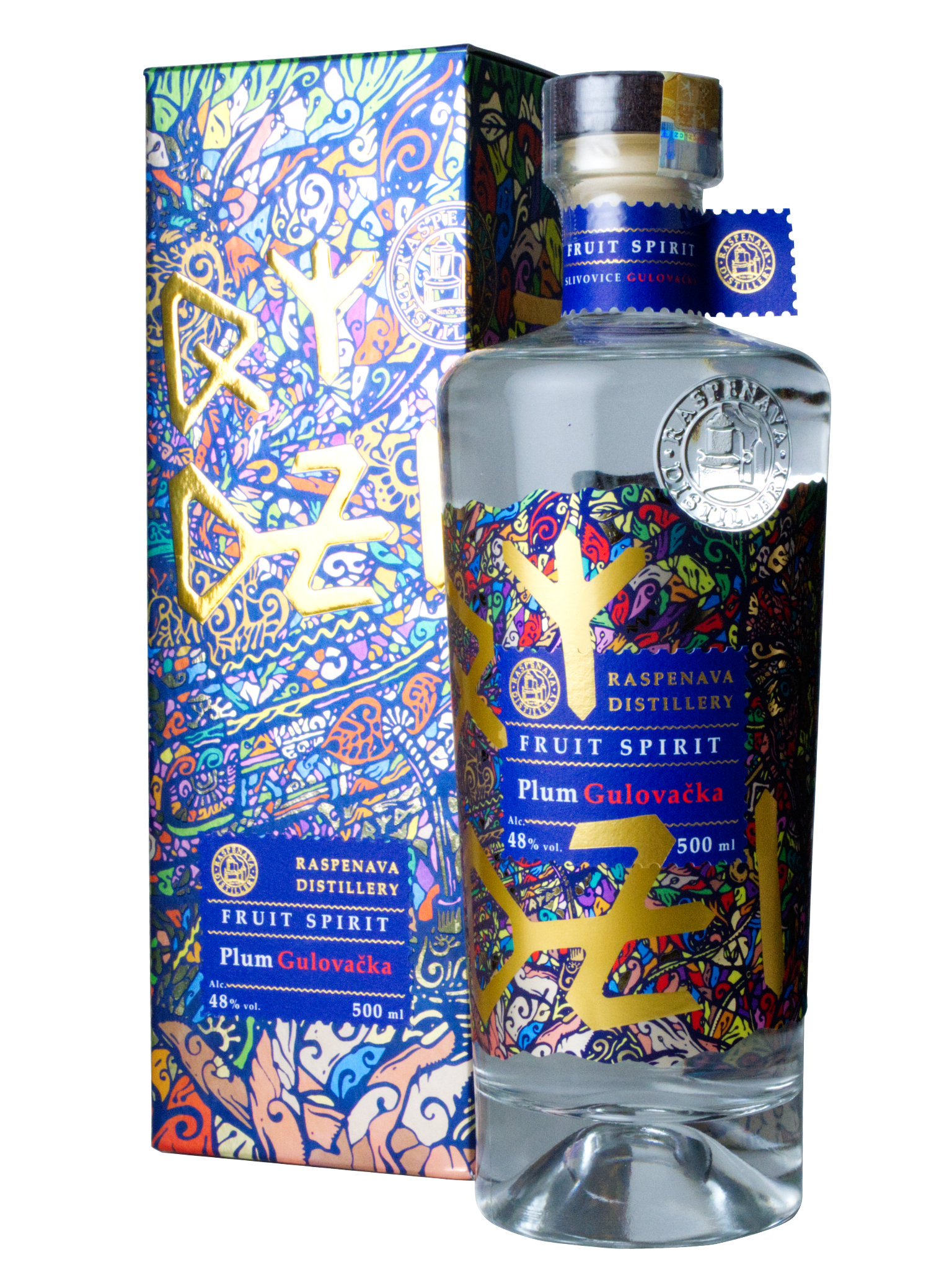 Raspenava distillery Raspenava Slivovice Gulovačka 48% 0,5l