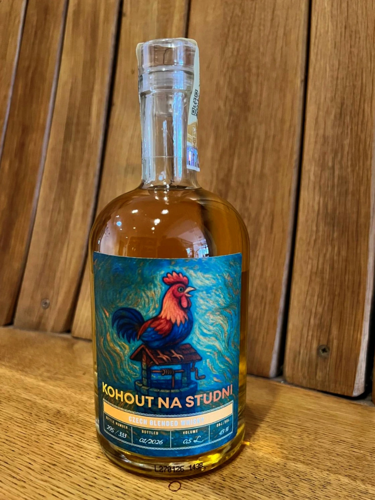 GOLDCOCK Whisky GOLDCOCK Kohout na studni 43% 0,5l