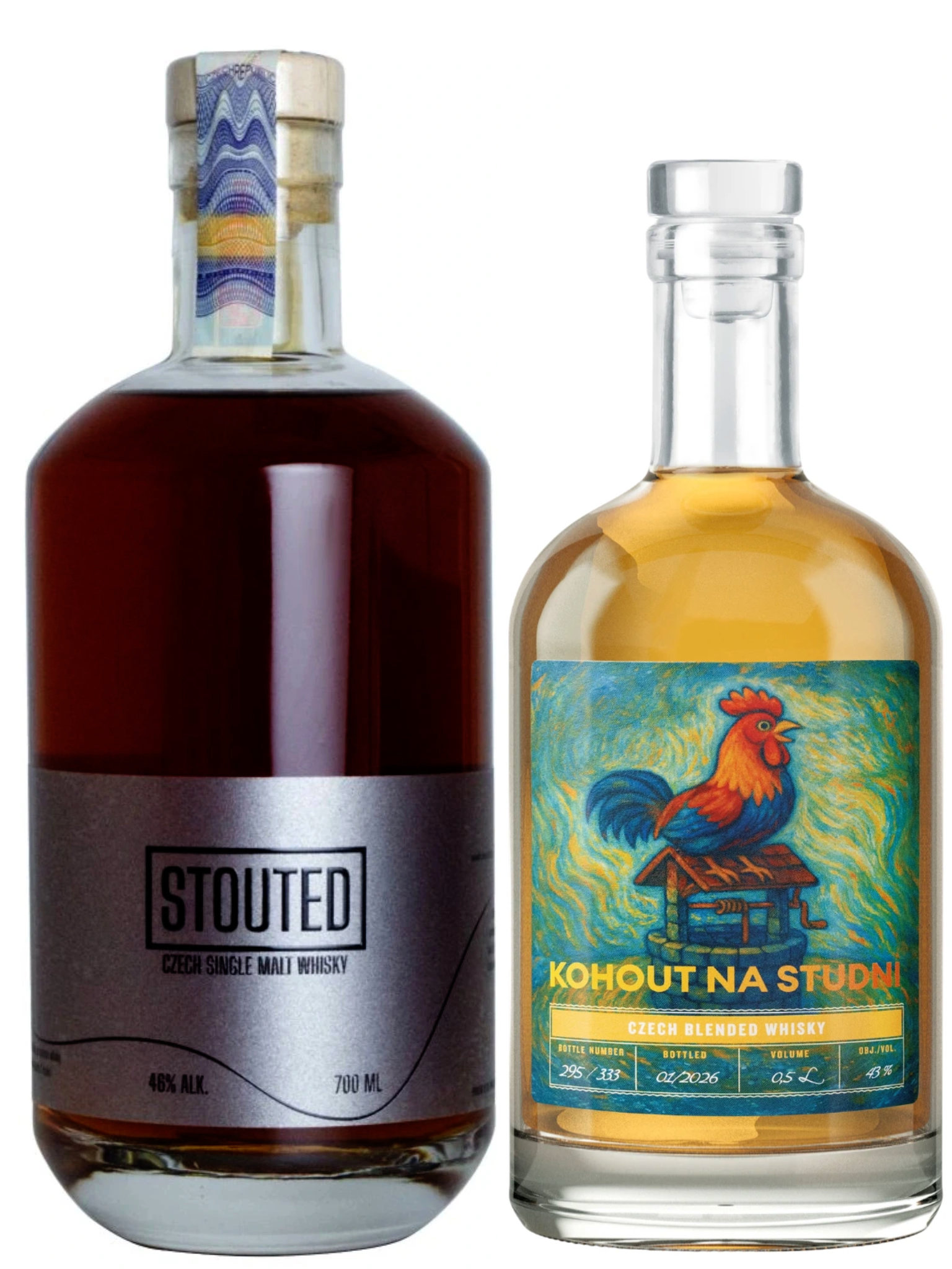 Whisky: STOUTED + Kohout na studni