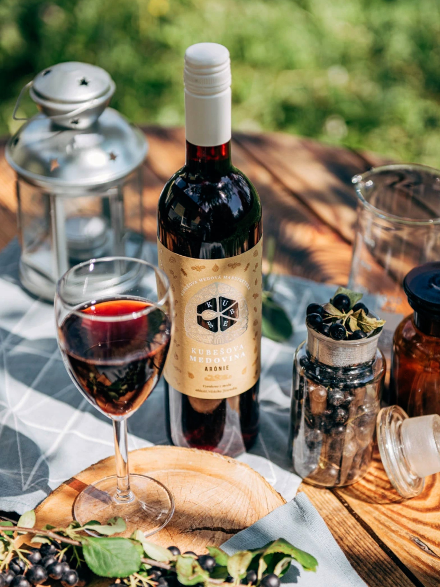 Kubešova Medová Manufaktura Kubešova Medovina Arónie 2023 13% 0,75l