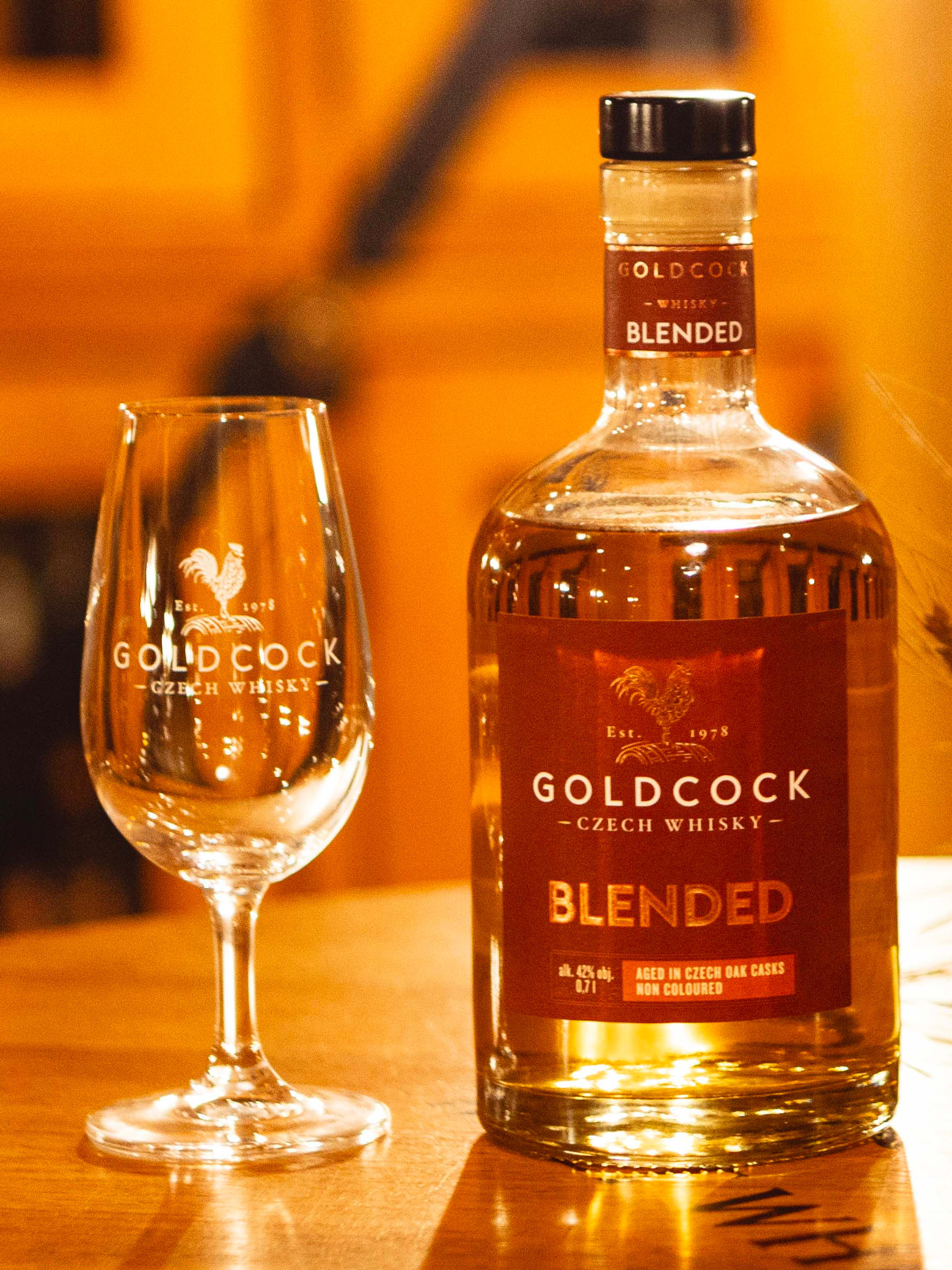 GOLDCOCK Whisky 5 + 1 Zdarma GOLDCOCK BLENDED 42% 0,7l (obrázek 5)