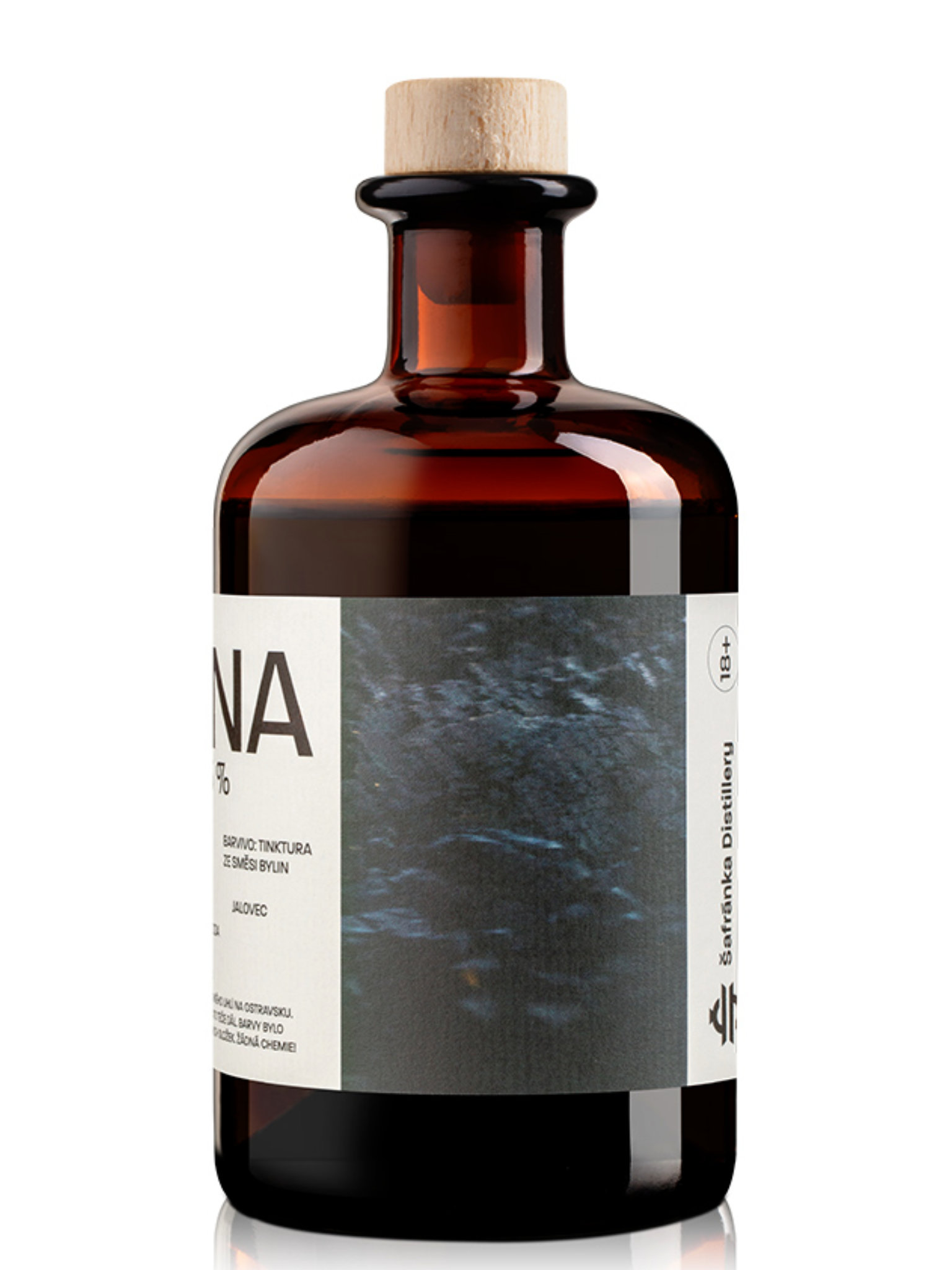 Šafránka Distillery Šafránka Black gin ANNA 45% 0,5l (obrázek 3)