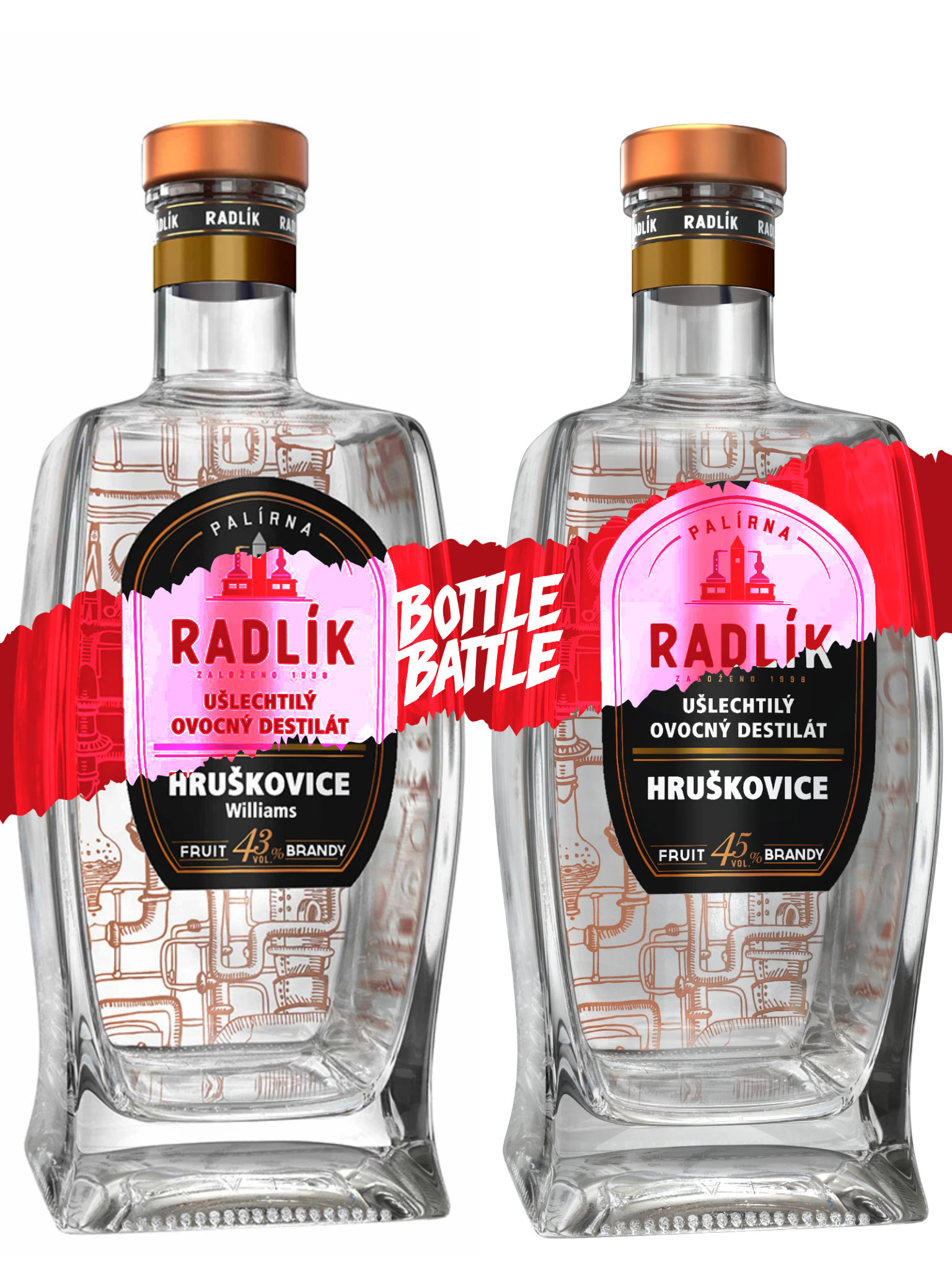 Palírna Radlík Bottle Battle #19 Radlík Hruškovice vs. Hruškovice Williams