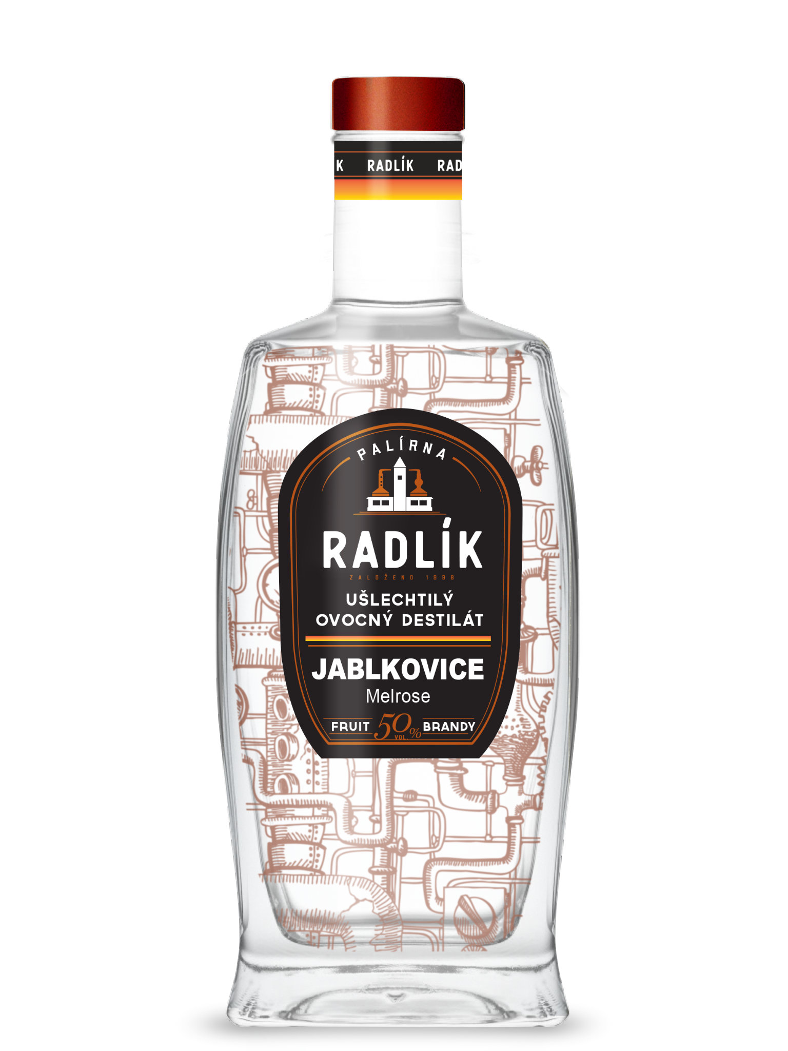 Palírna Radlík Radlík Jablkovice 45% 0,5l
