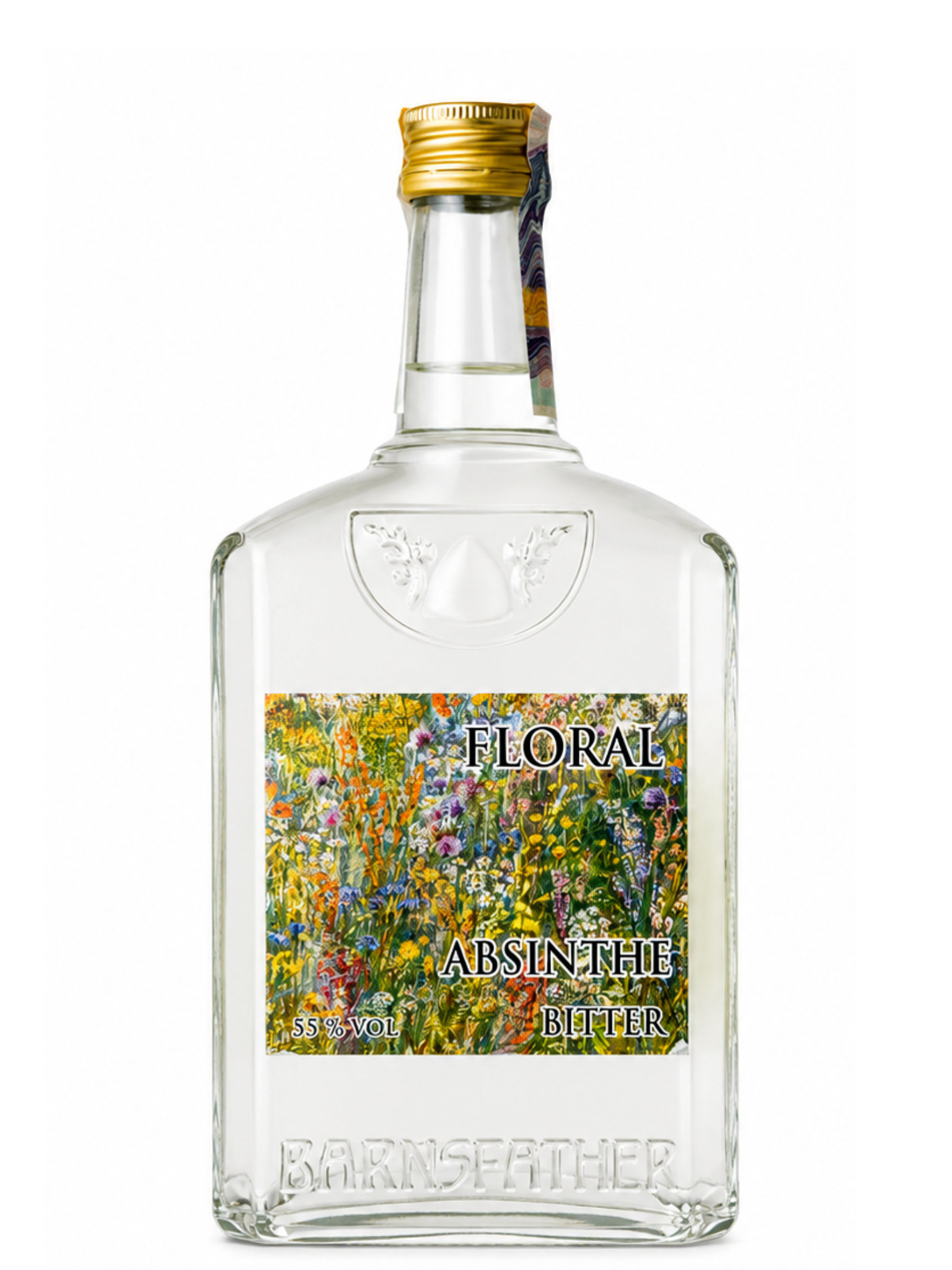 Bairnsfather Floral absinthe Bitter 55% 0,5l