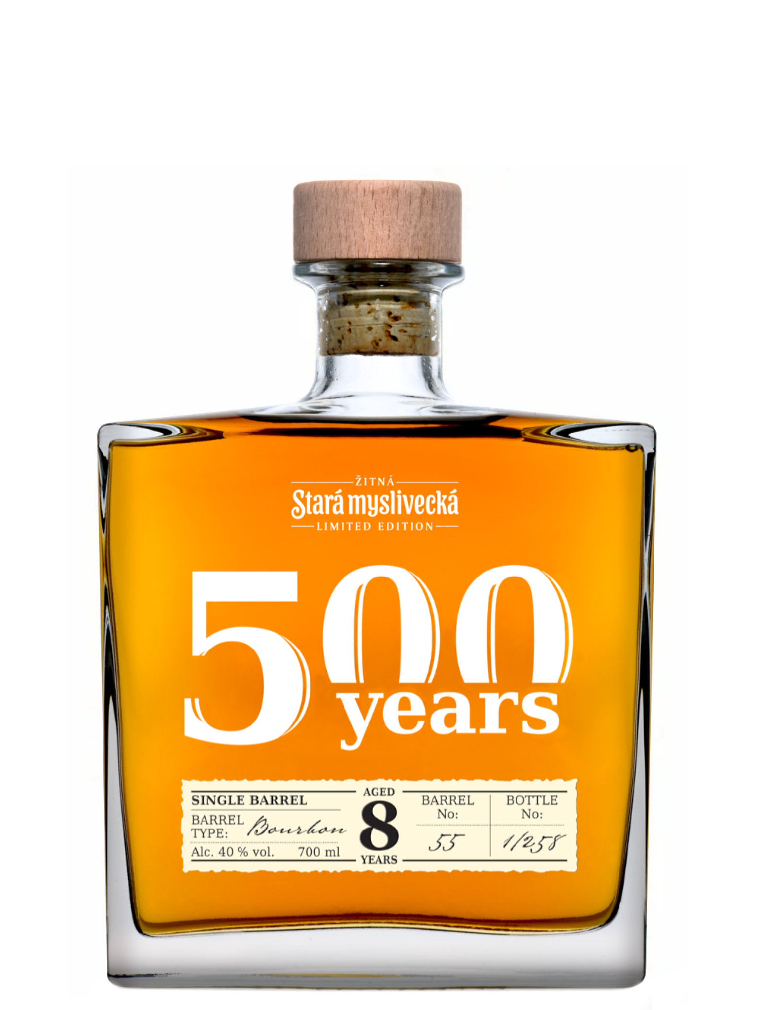 Stará Myslivecká 8yo Bourbon 40% 0,7l, foto produktu