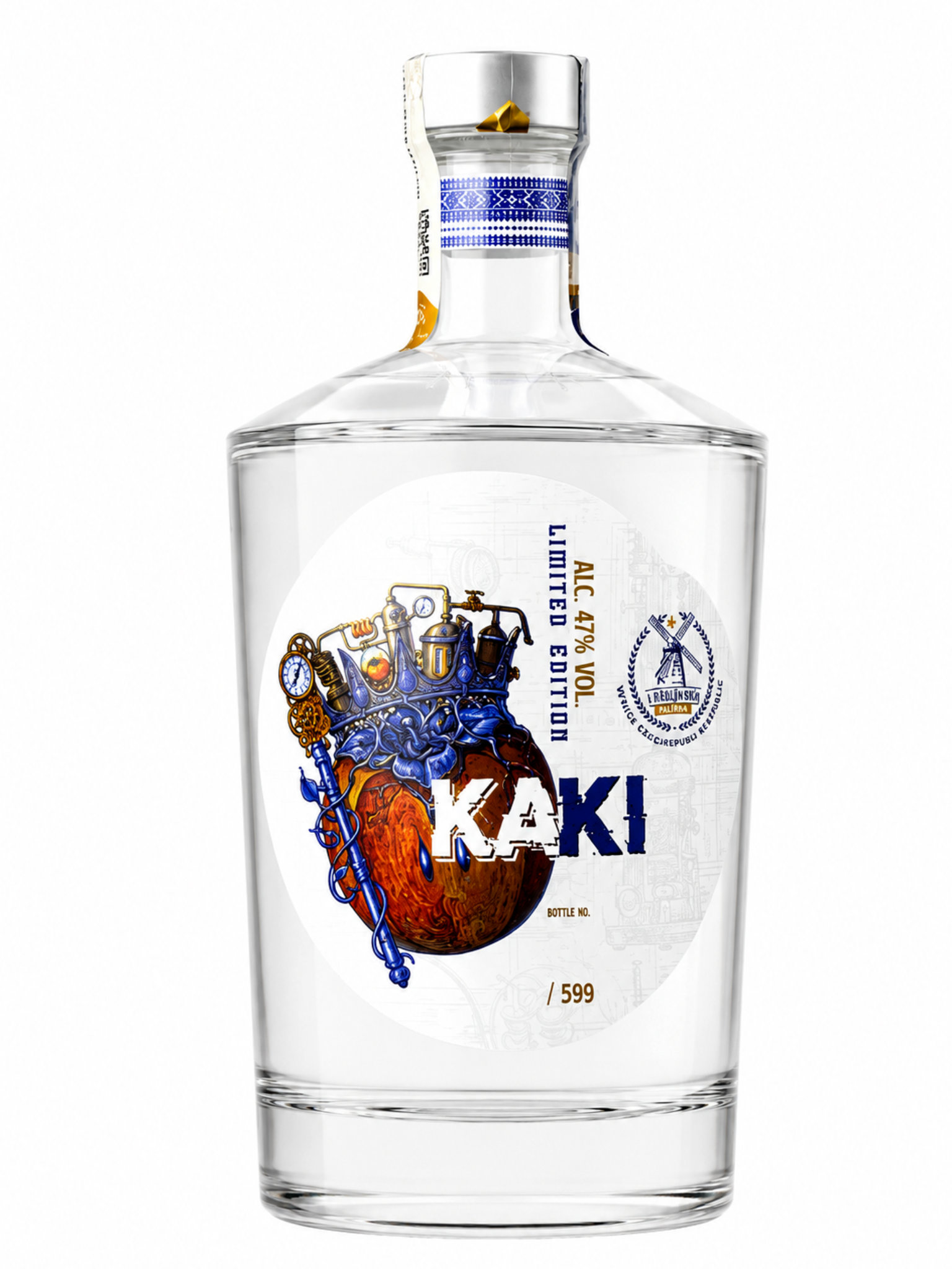 Palírna Kuželov (U větrného mlýna) Horňácké KAKI 47% 0,5l