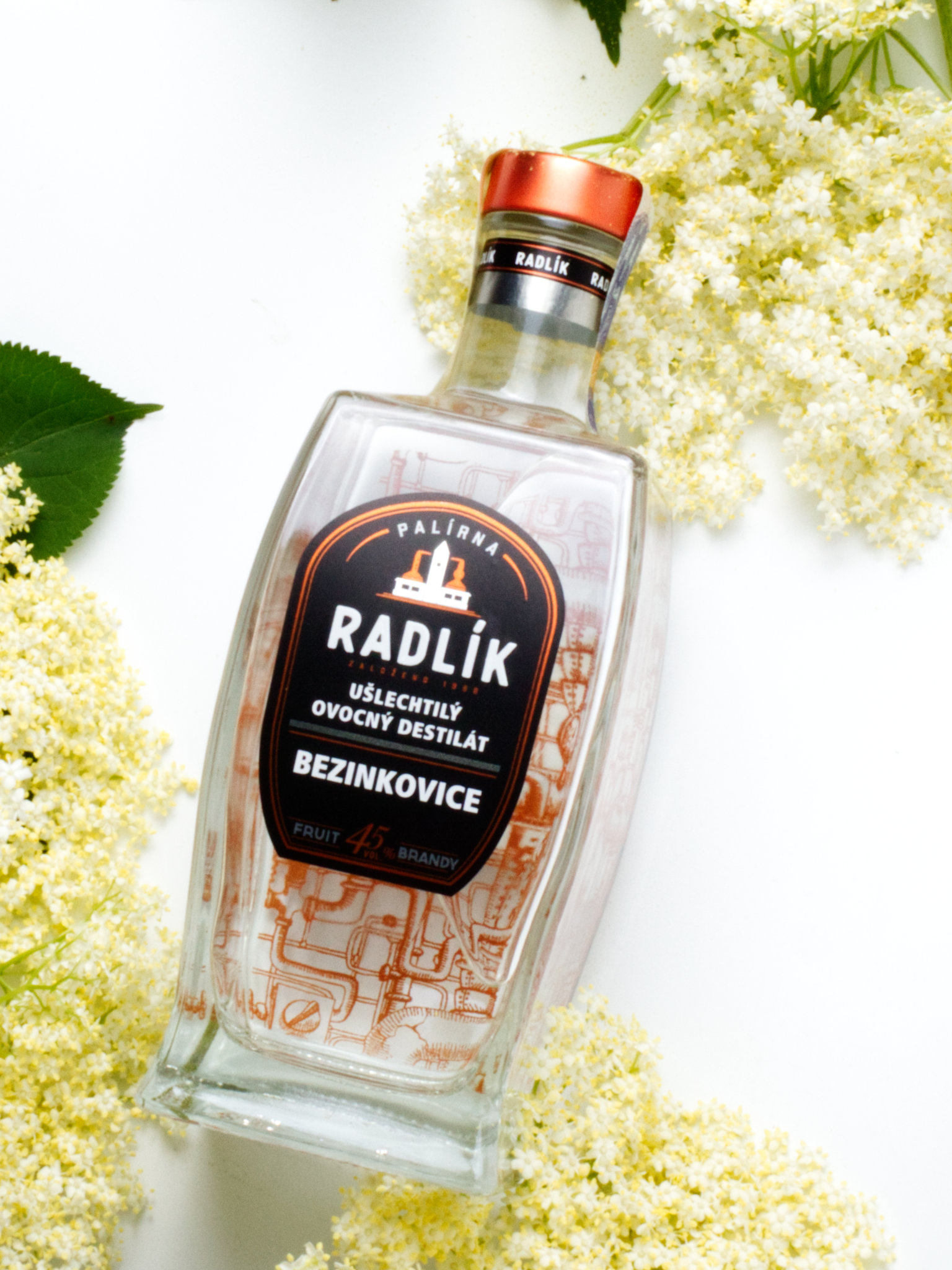 Palírna Radlík Radlík Bezinkovice 45% 0,5l
