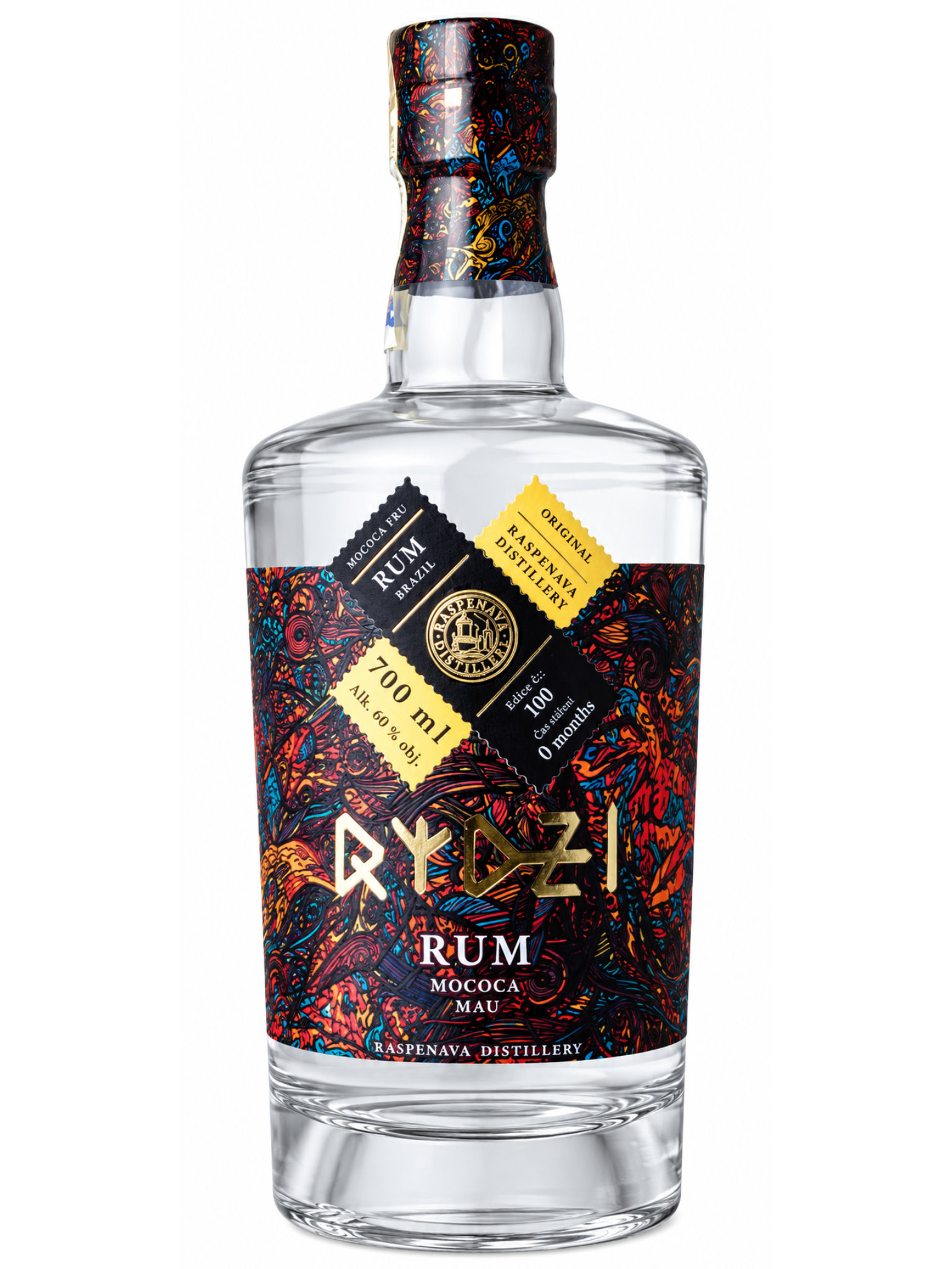 Raspenava distillery Raspenava Rum Mococa Mau 60% 0,7l