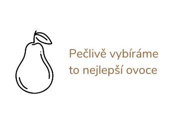 Pečlivě vybíráme jen to nejlepší ovoce