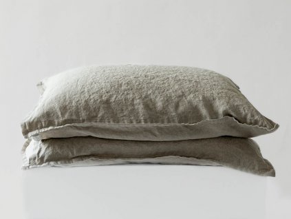 Linen Pillowcase with Hem NATURAL