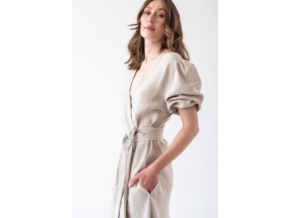 Kleid mit Ballonärmeln LIIN