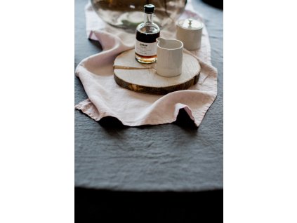 Table Runner Mysterious Anthracite