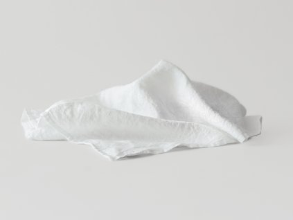 Linen Pillowcase WHITE 70 x 90 cm