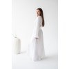 Leinenkleid mit langen Ärmeln / Bademantel ATHENA