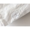 Linen Pillowcase WHITE 70 x 90 cm