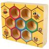 Gra edukacyjna plaster miodu pszczolki montessori 145845
