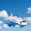 Transporter samolot 3 auta policja 174889