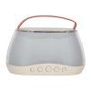 Zestaw do karaoke glosnik Bluetooth LED RGB 2 mikrofony USB 182232