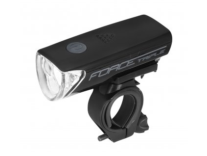 6816 svetlo predni force triple 19lm baterie cerne