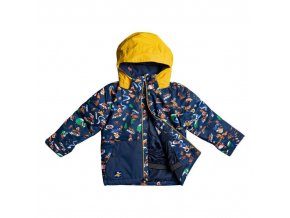 bunda na snowboard quiksilver little mission kids insignia blue snow aloha