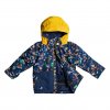 bunda na snowboard quiksilver little mission kids insignia blue snow aloha
