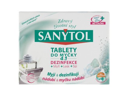 SANYTOL tablety do myčky 4v1 40 ks