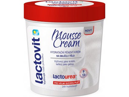 3292 1 lactovit lactourea mousse cream hydratacni penovy krem 250ml