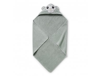 70660140193na hooded towel pebble green front ss23 pp 1000x1000m