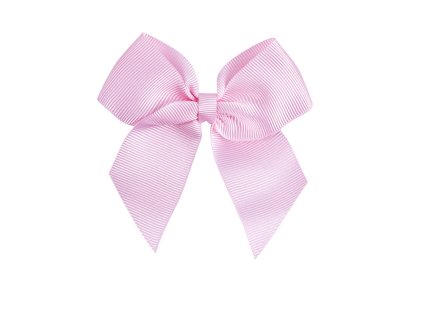 hairclip gross grain bow pink